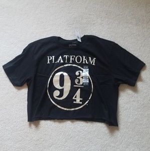 Harry Potter Crop Tee Shirt